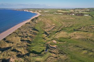 Royal Portrush 7th Back Aerial